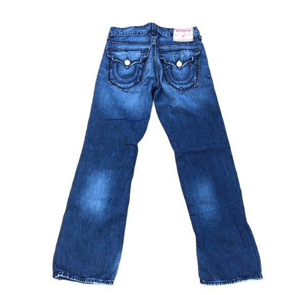 Vintage True Religion Jeans Size 32 BILLY GIANT BIG T Blue - Picture 3 of 8